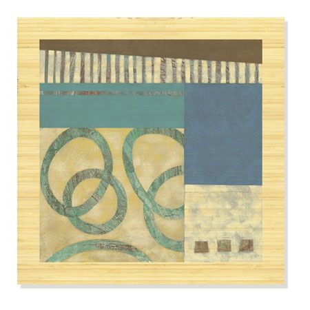 Leigh Jordan Limited Edition Ready to Hang Giclee on Sustainable Bamboo: "Hills of Sky I"