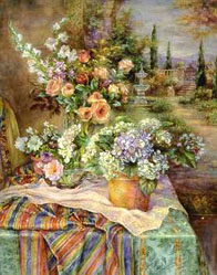 Lena Liu Handsigned and Numbered Limited Edition:"Tapestry Fanfare"
