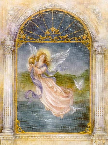 Lena Liu Handsigned & Numbered Limited Edition Canvas: "Angel of Purity "