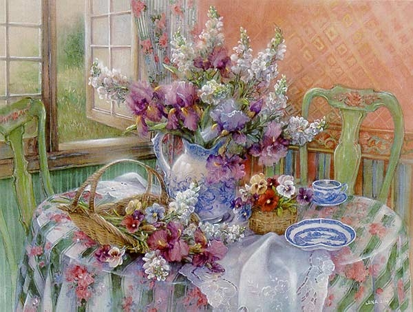 Lena Liu Handsigned & Numbered Limited Edition Print: "Breath of Spring "