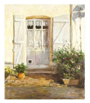 LEONARD WREN 24X20 Secondary Market Art: "PASSAGE DU MAISON GCNV"
