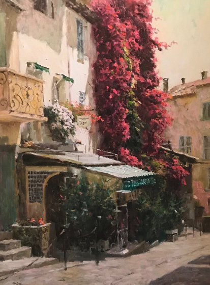 LEONARD WREN 30X40 Secondary Market Art: "ST TROPAZ GCNV"