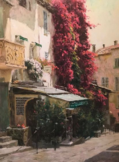 LEONARD WREN 30X40 Secondary Market Art: "ST TROPAZ GCNV"