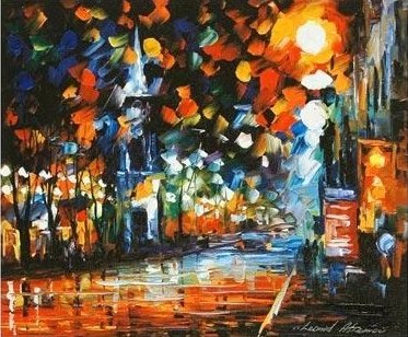 Leonid Afremov Limited Edition Serigraph Print: "Lights of The Celebration" Leonid Afremov Limited Edition Serigraph Print: "Lights of The Celebration"