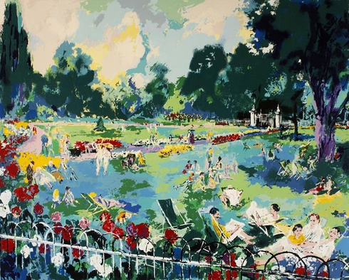 Leroy Neiman Hand Signed Limited Edition Serigraph: "REGENTS PARK" Leroy Neiman Hand Signed Limited Edition Serigraph: "REGENTS PARK"