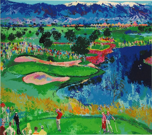 LeRoy Neiman Signed Limited Edition Serigraph: "COVE AT VINTAGE" LeRoy Neiman Signed Limited Edition Serigraph: "COVE AT VINTAGE"