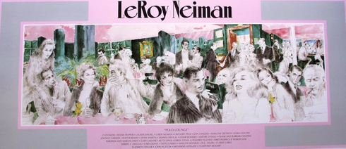 LeRoy Neiman Vintage Poster: "Polo Lounge" LeRoy Neiman Vintage Poster: "Polo Lounge"