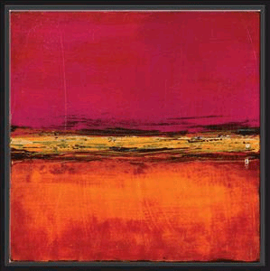 Leslie Pilgrim Giclee Canvas Edition Gicl&eacute;e:"Cherry Sky"