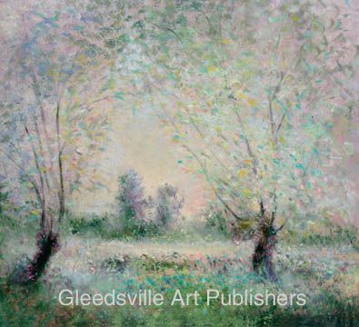Lillian DeClarence August Handsigned and Numbered Limited Edition Gallery Giclee Paper: "A Quiet Place"