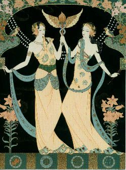 Lillian Shao Limited Edition Serigraph on Paper:"Gemini"