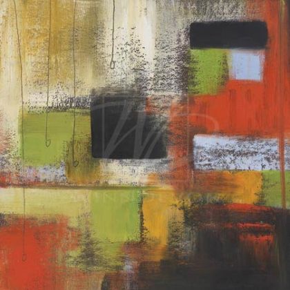 Limited Edition Hand-Embellished Giclee on Canvas:"Marmalade Study II"