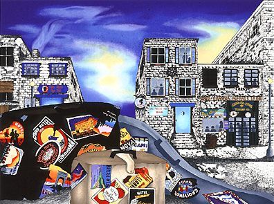 Linnea Pergola Limited Edition Serigraph on Paper: " The Traveler "
