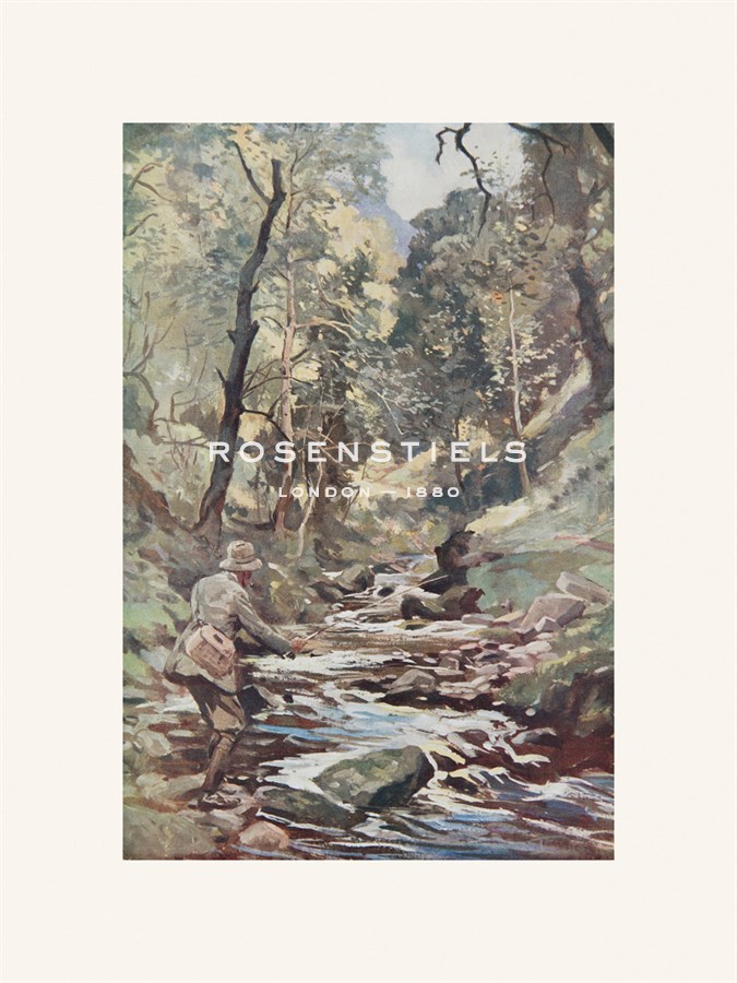Lionel Edwards Hand Numbered Limited Edition Print on Paper :"Devon Stream"