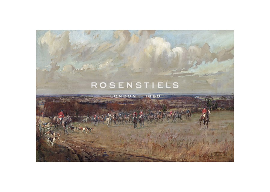 Lionel Edwards Hand Numbered Limited Edition Print on Paper :"Hunting"
