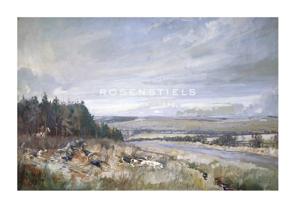 Lionel Edwards Hand Numbered Limited Edition Print on Paper :"Morpeth Hunt I"