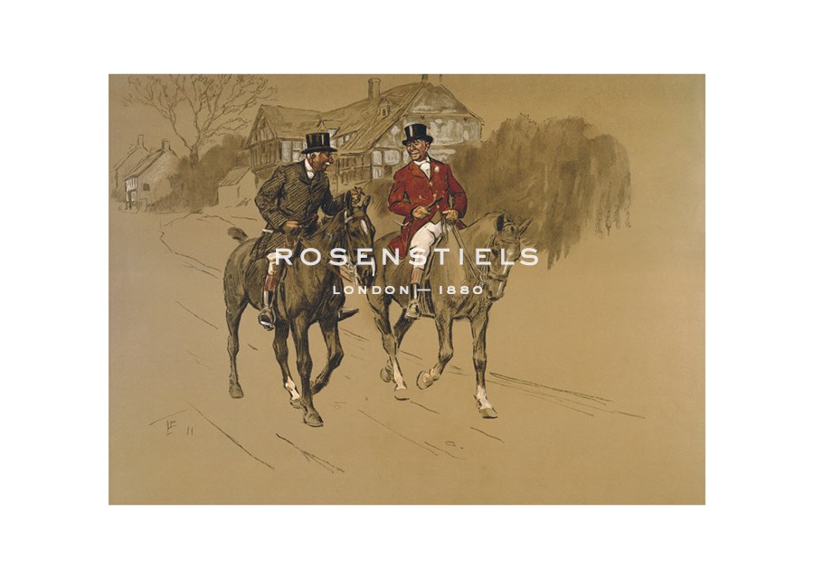 Lionel Edwards Hand Numbered Limited Edition Print on Paper :"Not a Drawing Room Story"