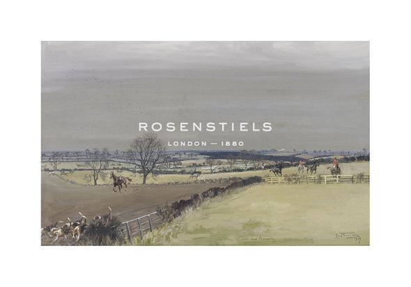 Lionel Edwards Hand Numbered Limited Edition Print on Paper :"The York And Ainsty Hunt I"