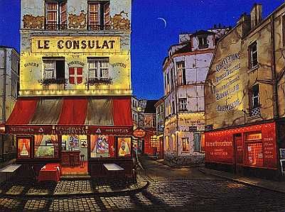 Liudmila Kondakova Limited Edition Serigraph on Paper: " Le Consulat "