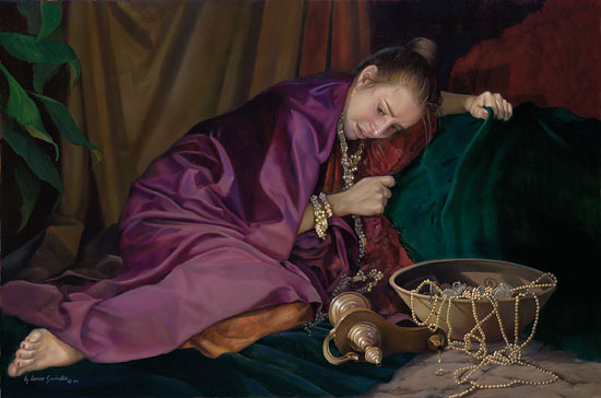 Liz Lemon Swindle Handsigned & Numbered Limited Edition Print:"I Know Thee Not"