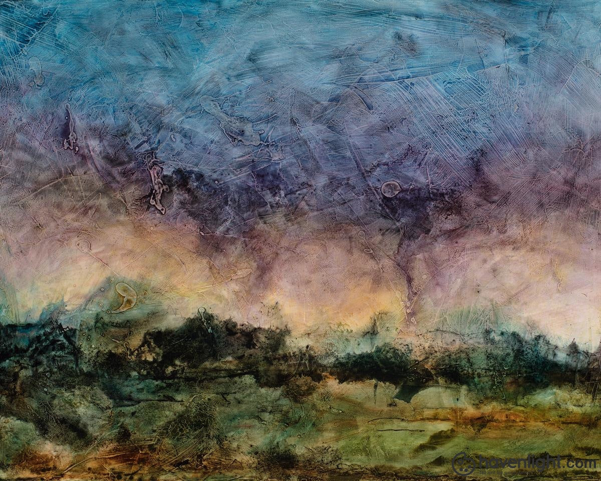 Liz Lindsay Fine Art Canvas Giclee: "Tartu Countryside"