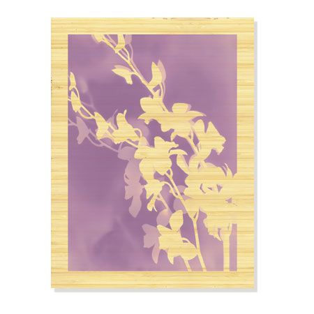 Lois Bender Limited Edition Ready to Hang Giclee on: "Flower Shadow V"
