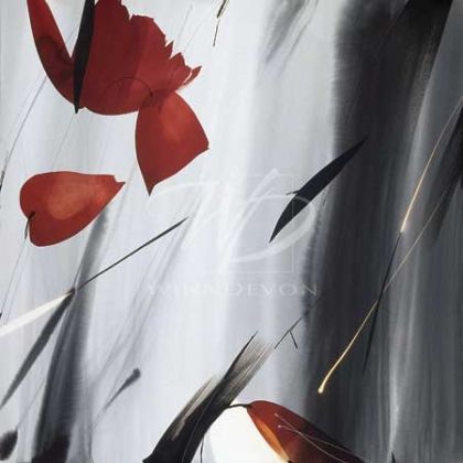 Lola Abellan Limited Edition Hand-Embellished Giclee on Canvas:"Brisa de Primavera I"