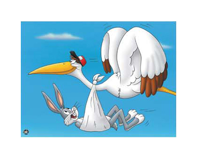 Looney Tunes Limited Edition Giclee Ed. 500:"Bugs Bunny - Special Delivery"