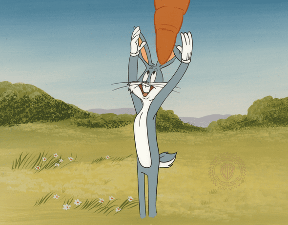 Looney Tunes Original Production Cel: "Bugs Bunny"