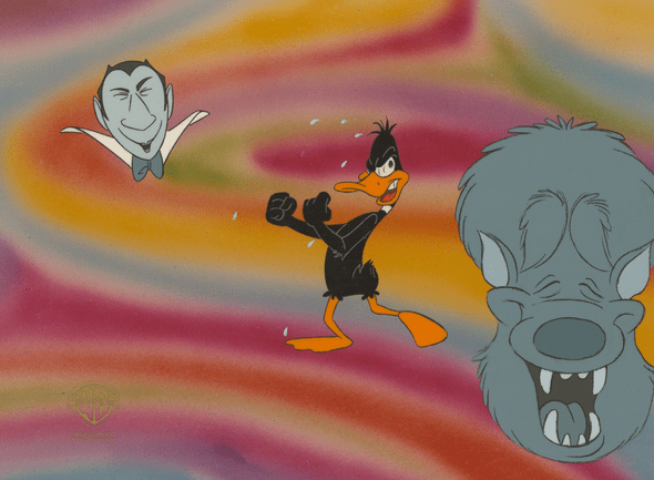 Looney Tunes Original Production Cel: "Daffy Duck"