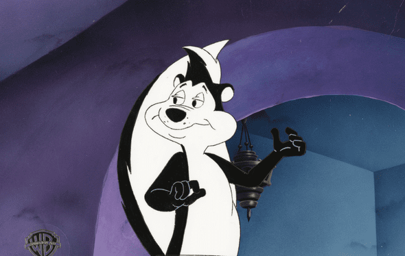 Looney Tunes Original Production Cel: "Pepe Le Pew"