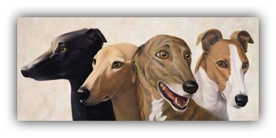 Lorena Pugh Handsigned & Numbered Limited Edition Print:"Greyhounds"