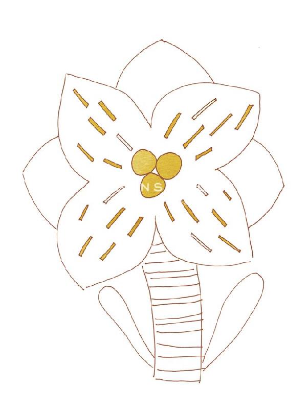 Lottie Fontaine 30 x 40 in. Open Giclee Canvas:"Floral Perfection"