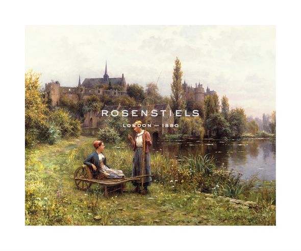 Louis Aston Knight Hand Numbered Limited Edition Print on Paper :"Summer Time"