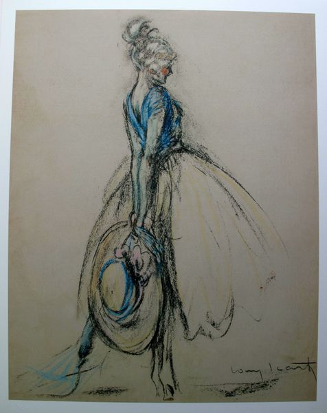 Louis Icart Facsimile Signed Limited Edition Giclee Small:"Les Chapeau"