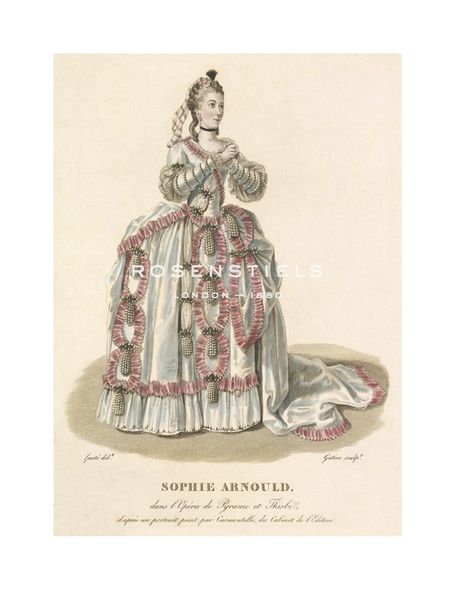 Louis-Marie Lante Hand Numbered Limited Edition Print on Paper :"Sophie Arnould"