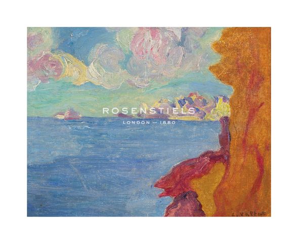 Louis Valtat Hand Numbered Limited Edition Print on Paper :"Bord de Mer, 1900"