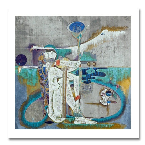 Lu Hong Limited Edition Serigraph Print: "Mystery Of A Secret"