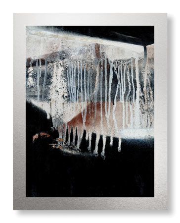 LuAnn Ostergaard Limited Edition Ready to Hang Giclee on Brushed Aluminum: "Axiom"