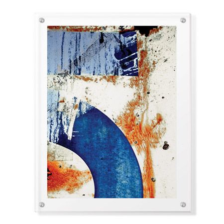 LuAnn Ostergaard Limited Edition Ready to Hang Giclee on Clear Acrylic: "Blue Moon I"