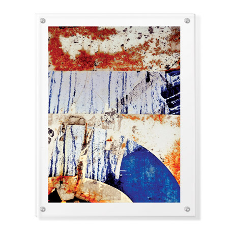 LuAnn Ostergaard Limited Edition Ready to Hang Giclee on Clear Acrylic: "Blue Moon II"