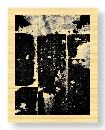 LuAnn Ostergaard Limited Edition Ready to Hang Giclee on Sustainable Bamboo: "Maxim I"