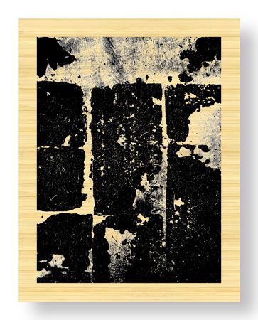 LuAnn Ostergaard Limited Edition Ready to Hang Giclee on Sustainable Bamboo: "Maxim I"