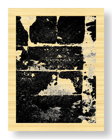 LuAnn Ostergaard Limited Edition Ready to Hang Giclee on Sustainable Bamboo: "Maxim III"