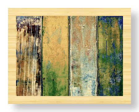 LuAnn Ostergaard Limited Edition Ready to Hang Giclee on Sustainable Bamboo: "Ravens Boundaries"