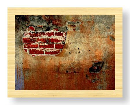 LuAnn Ostergaard Limited Edition Ready to Hang Giclee on Sustainable Bamboo: "Revealing The Past"