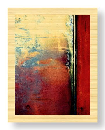 LuAnn Ostergaard Limited Edition Ready to Hang Giclee on Sustainable Bamboo: "Rhapsody"
