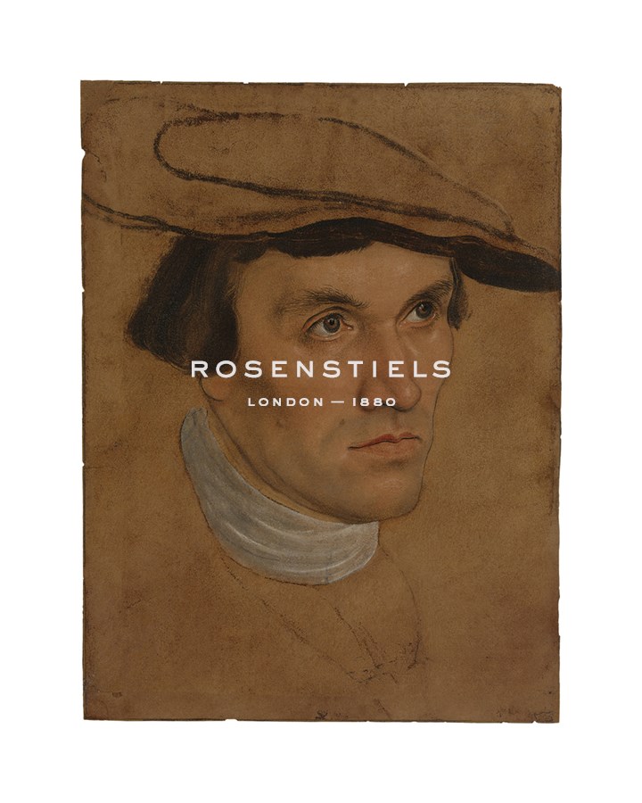 Lucas Cranach the Elder Hand Numbered Limited Edition Print on Paper :"Portrait of a Man, c.1530"