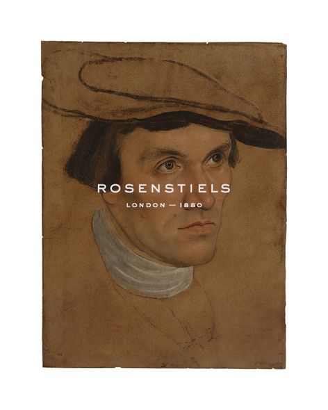 Lucas Cranach the Elder Hand Numbered Limited Edition Print on Paper :"Portrait of a Man, c.1530"