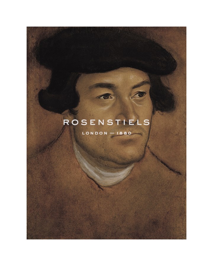 Lucas Cranach the Elder Hand Numbered Limited Edition Print on Paper :"Portrait of a Man in a Black Cap"
