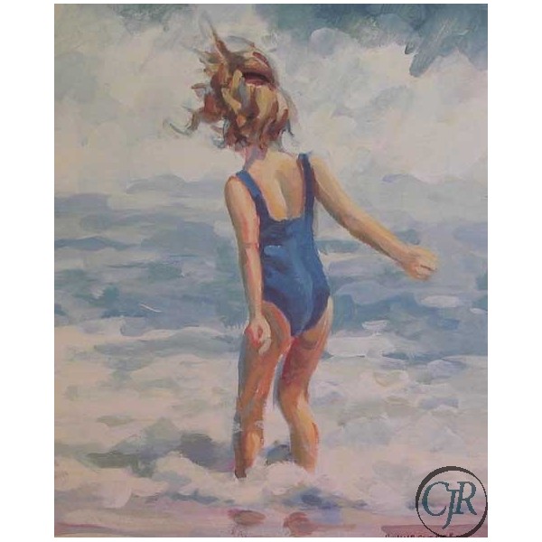 Lucelle Raad Offset Lithograph on Paper:"Windswept" | Out of Stock
